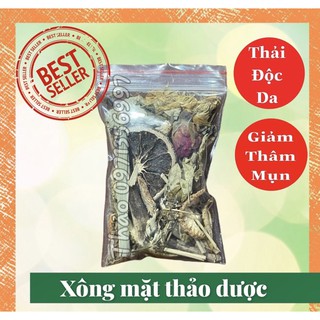 Xông mặt thảo dược thải độc cho da
