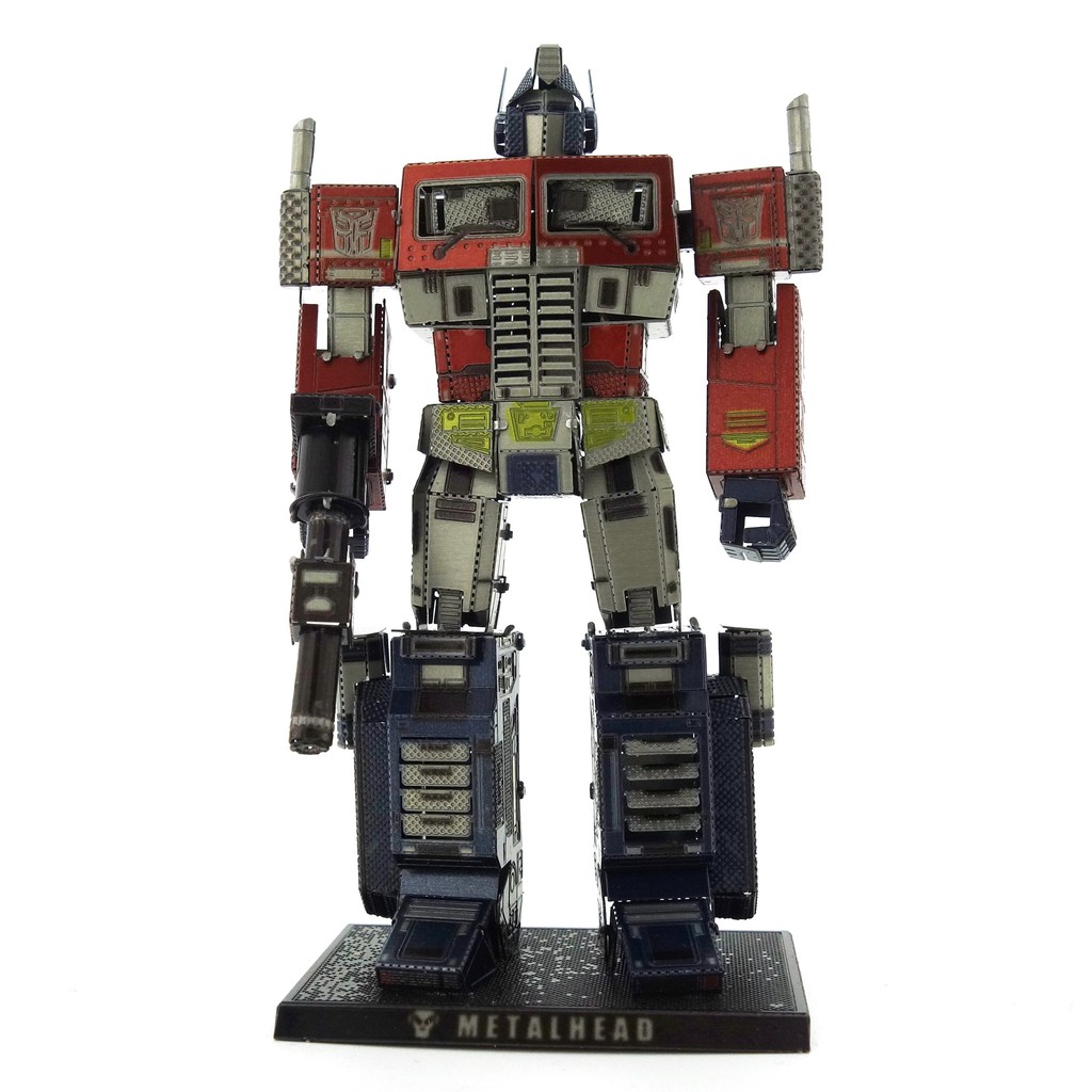 Đồ chơi lắp ghép Mô hình Kim loại Robot Optimus Prime Transformer S085