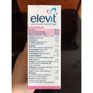 Elevit 100v (hồng)