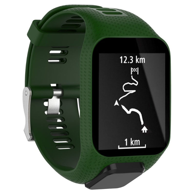 Dây Đeo Silicone Thay Thế Cho Đồng Hồ TomTom Runner 2 3 Spark 3 GPS