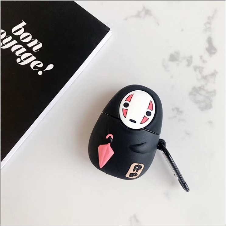 Vỏ bảo vệ bao đựng tai nghe airpod 1/2 Ma Cầm Dù - Jerry Case Ma Cầm Dù