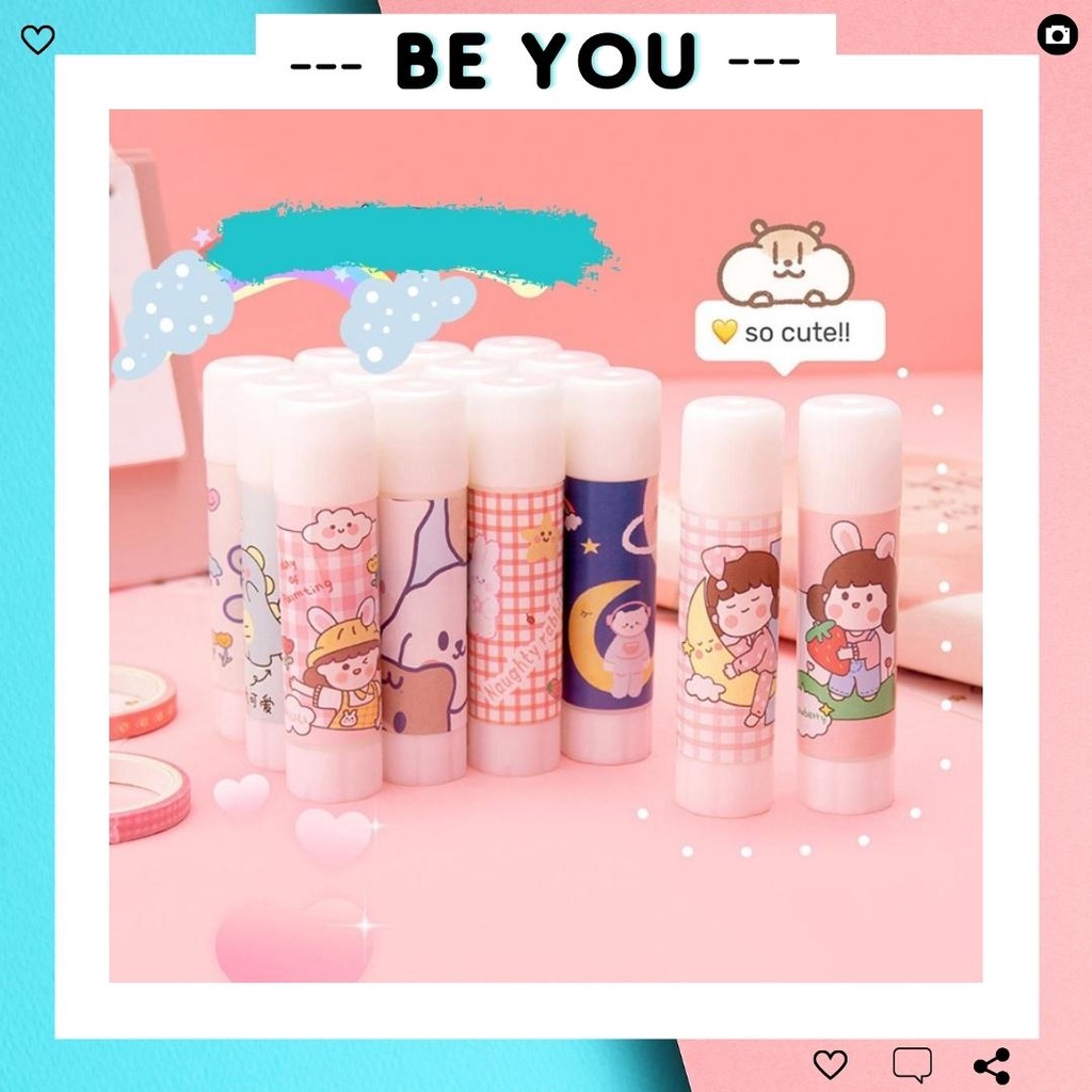 Hồ Dán Giấy, Keo Dán Giấy Học Sinh Cute - BEYOU