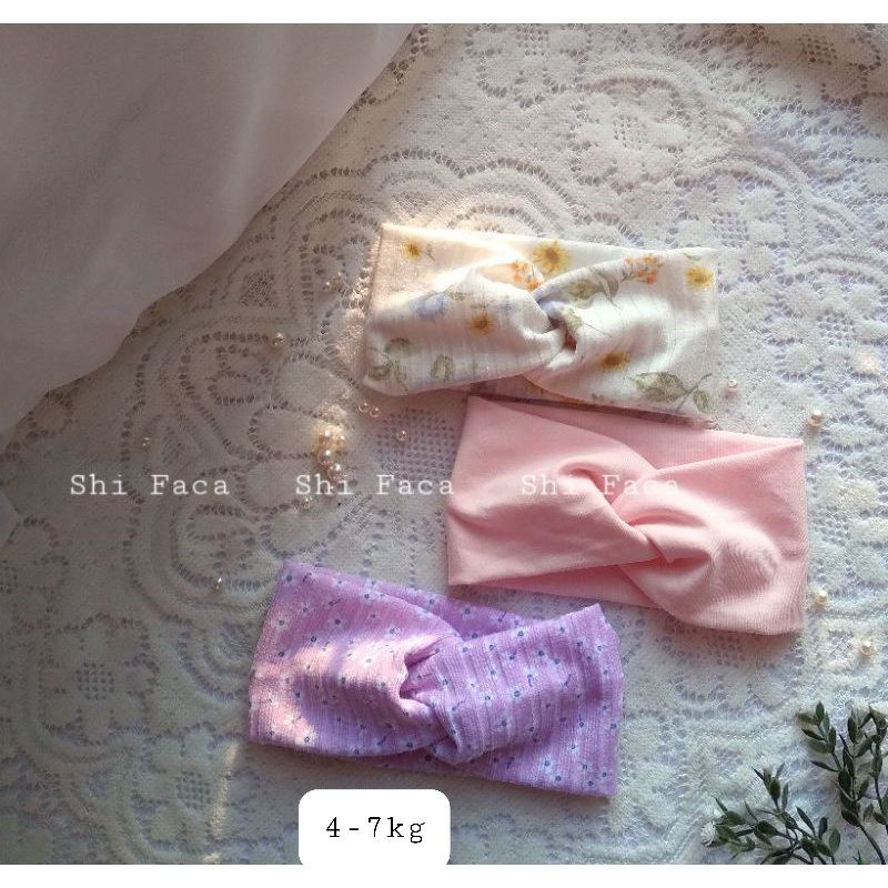 BĐV BĂNG ĐÔ( TURBAN) VẢI XINH CHO BÉ CHẤT COTTON -HCC- NHIỀU MÀU NHIỀU KIỂU