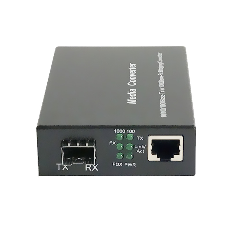 1 Cặp Mô Đun Truyền Phát Tín Hiệu 1000Mbps RJ45 Sang 2 Cổng SC
