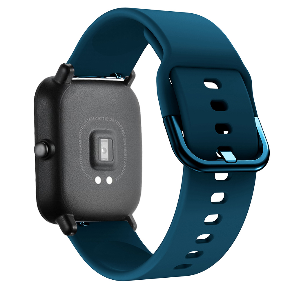 Dây Đồng Hồ Bằng Silicon 20mm Cho Huami Amazfit Pop / Amazfit Gts 2 / Haylou LS02 / COLMI P8