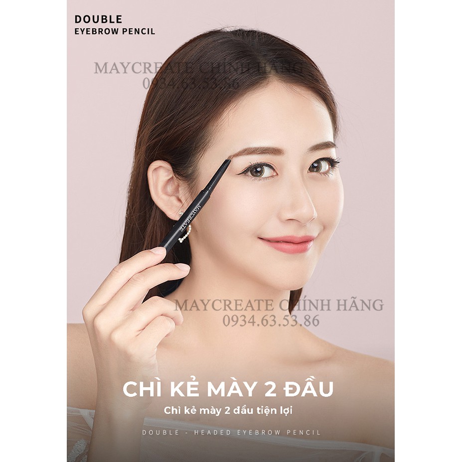 Chì Kẻ Lông Mày Không Trôi Maycreate Hàng Nội Địa Trung ( Có đầu chải ) | BigBuy360 - bigbuy360.vn