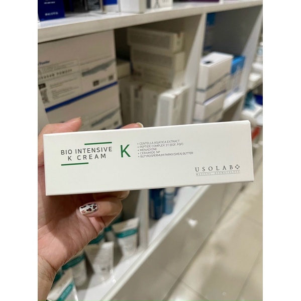 USOLAB Kem Dưỡng Vitamin K Bio Intensive K Cream Phục hồi Dịu Da Tức Thì tuýp 50ml