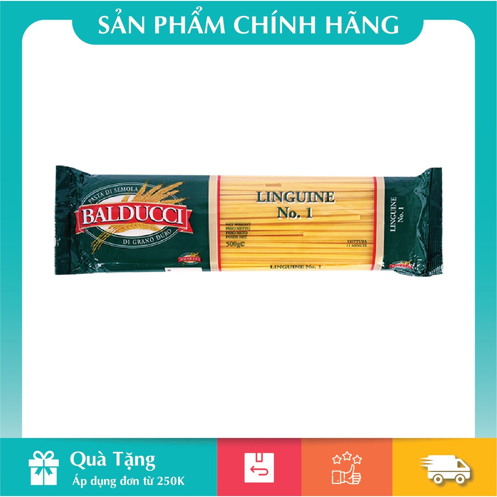 [Hàng Chính Hãng] Mì Ý Linguine Balducci Số 1 500G