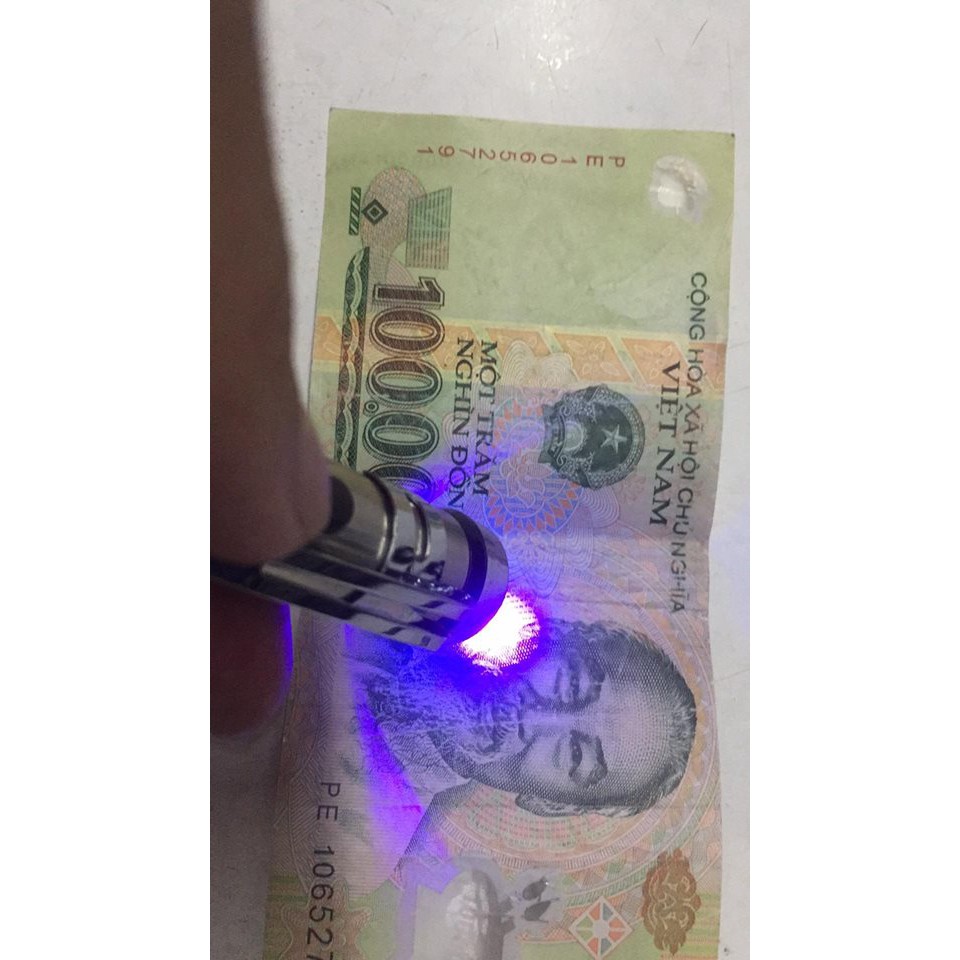 Đèn Pin Mini cầm tay 3 Chức Năng - Laser - Soi Tiền - Đèn Pin