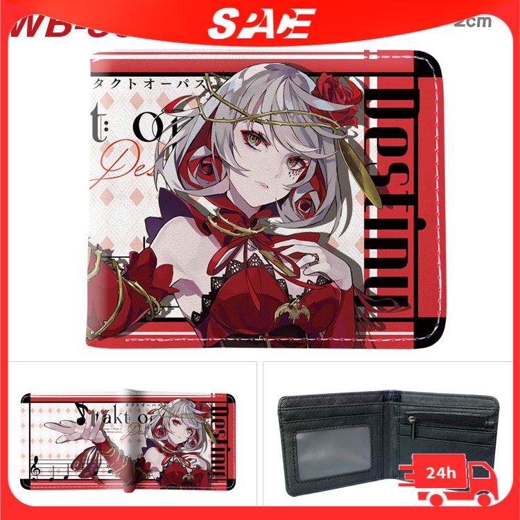 Ví Ngắn In Hình Nhân Vật Anime Destiny Echo Festival Series Merchandise