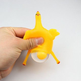 Funny Chicken and Eggs Shaped Decompression Anti-stress toys Stress Relieve-ff86