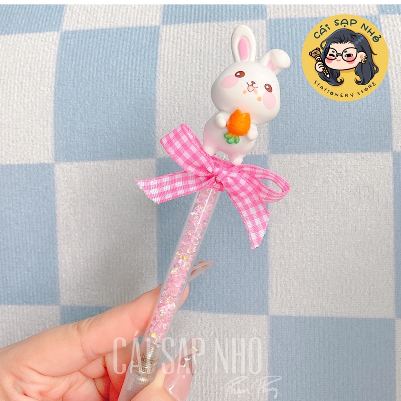 Bút rọc giấy , bút unboxing cute gấu thỏ hồng, gấu dâu cưng