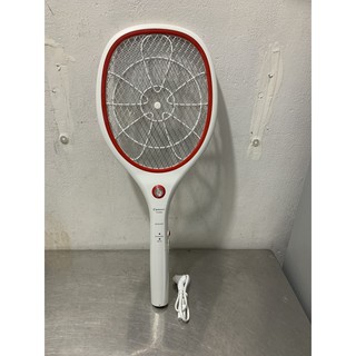 Vợt bắt muỗi Sunmax SLG9002WR (trắng đỏ)
