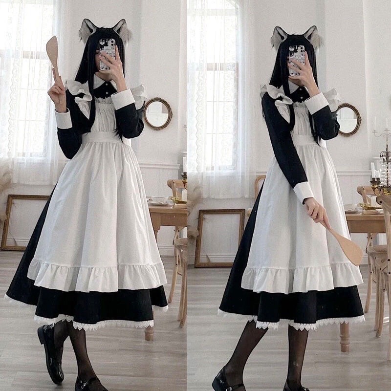 Maid Hầu gái Ri ku dáng dài cho cả nam và nữ