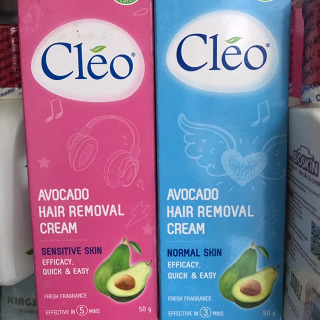 Kem tẩy lông CLEO Nách , Tay ,Chân Avocado 50g