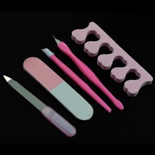 Bộ 5 dụng cụ làm móng tẩy da chết siêu bền
