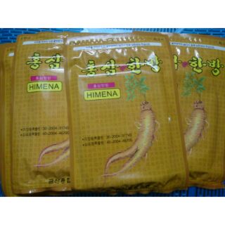 CAO DÁN HỒNG SÂM HIMENA HÀN QUỐC gói 20 miếng dáng