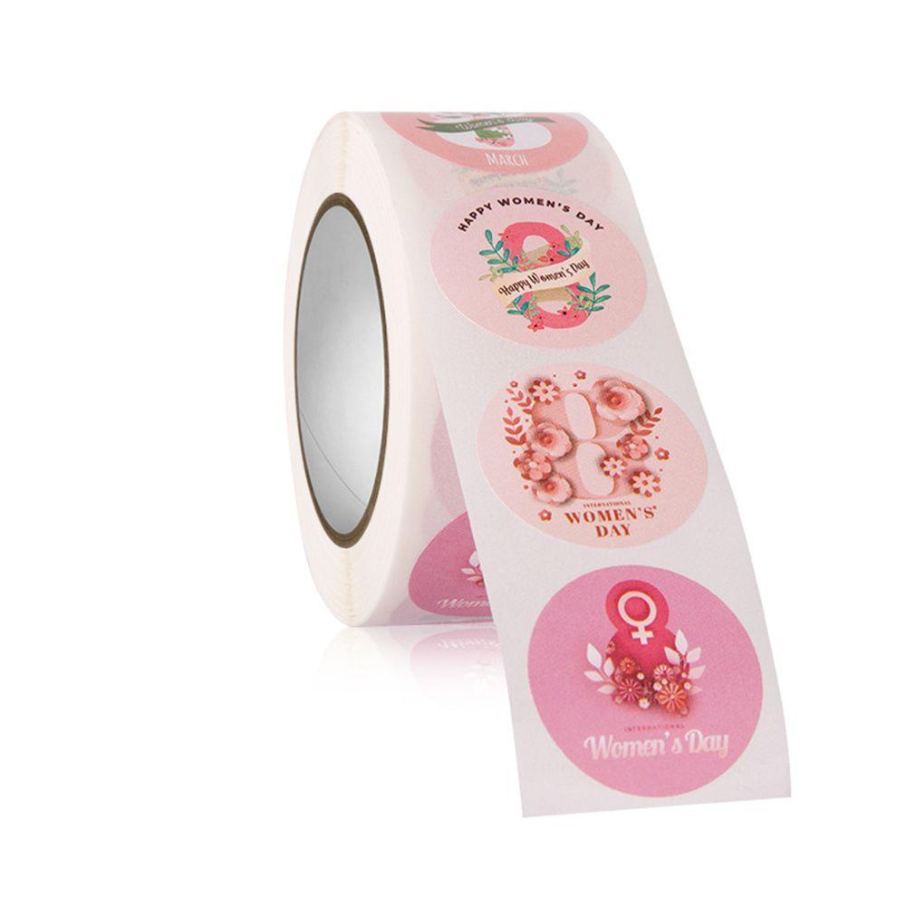 Cuộn 500 Nhãn Dán Trang Trí Sổ Tay Cho Nữ
