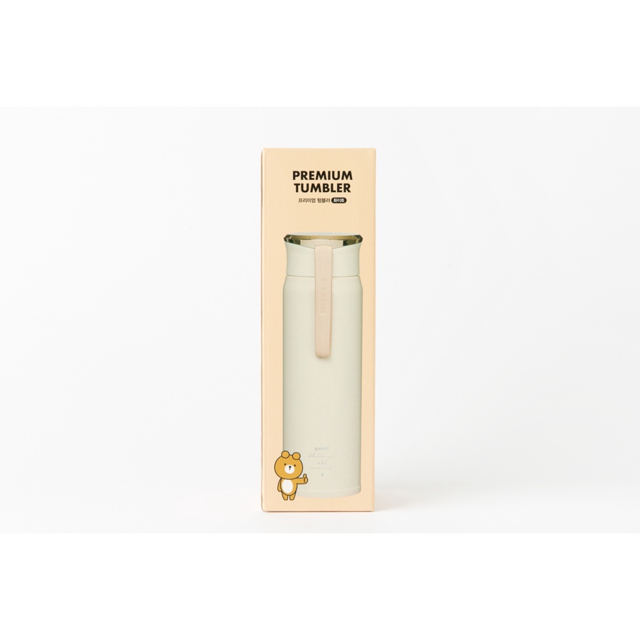 Bình Giữ Nhiệt Tumbler ARTBOX Hàn Quốc Cao Cấp Màu Vàng Trắng