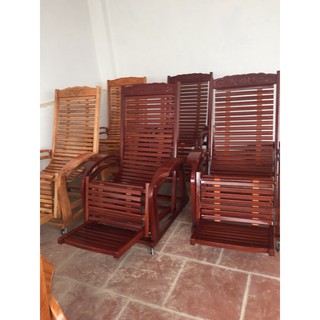 Ghế thư giãn gỗ Nghiến