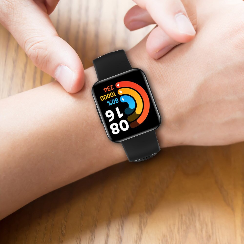 Dây Đeo Thay Thế Bằng Silicone Tháo Lắp Nhanh Cho Đồng Hồ Thể Thao Xiaomi Redmi Watch 2 lite