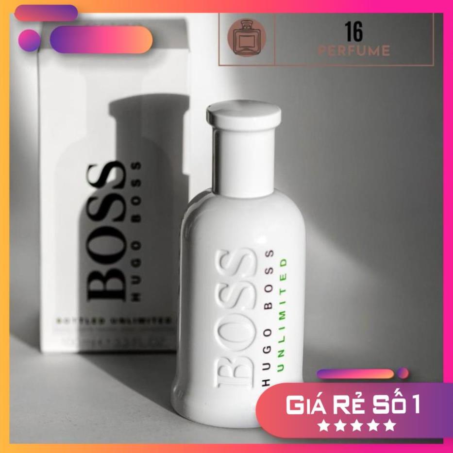 26[CHÍNH HÃNG] - [FREESHIP] - Nước hoa nam Boss Hugo white, nước hoa nam tính hương thơm | Thế Giới Skin Care