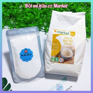 Bột mì đa dụng hữu cơ T55 Markal làm bánh cho bé