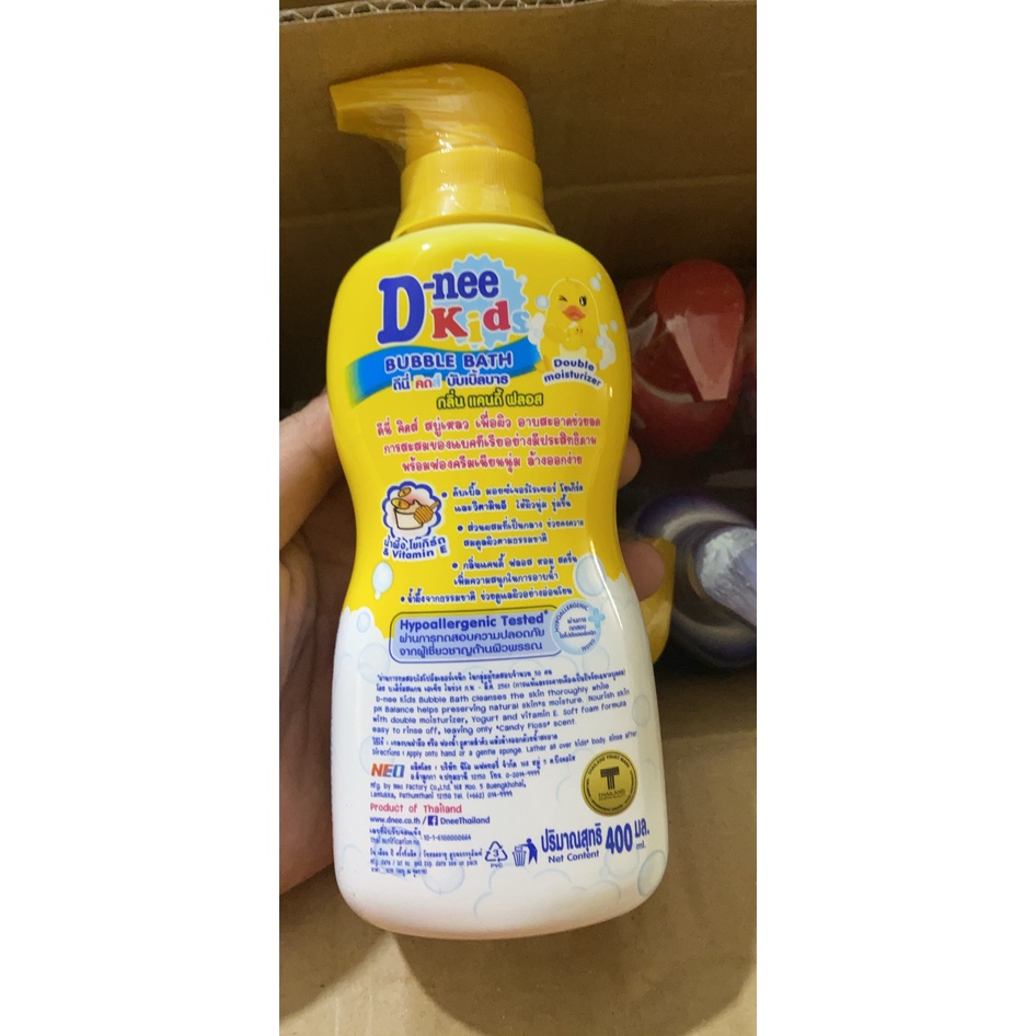 Sữa tắm gội trẻ em Dnee Thú kid 400ml thái lan.