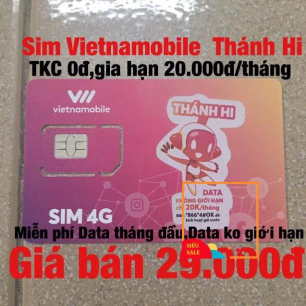 Sim VietNamobile Thánh Hi Hi Hi