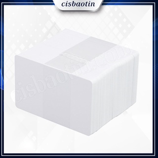 PHÔI THẺ NHỰA PVC TRẮNG IN TRỰC TIẾP- INKJET ID PVC CARD(86mm*54mm)COMBO 50 CÁI-100 CÁI