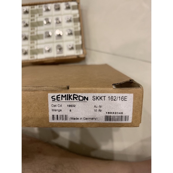 Chỉnh lưu Thyristor SKKT 162/16E Semikron công suất 160A 1600V