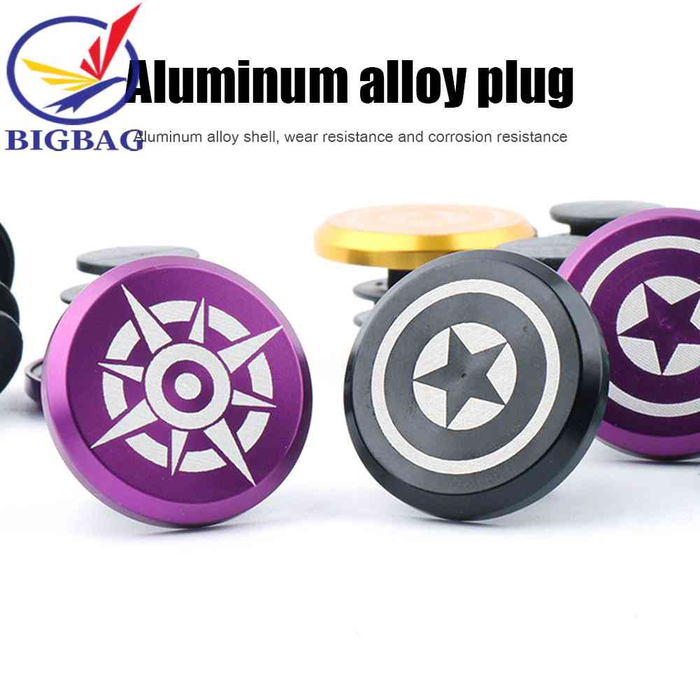Set 2 Nút Gắn Tay Lái Xe Đạp MTB Bằng Nhôm