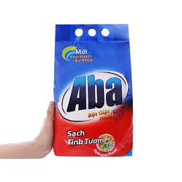 Bột Giặt Nhiệt Aba Sạch Tinh Tươm 3kg