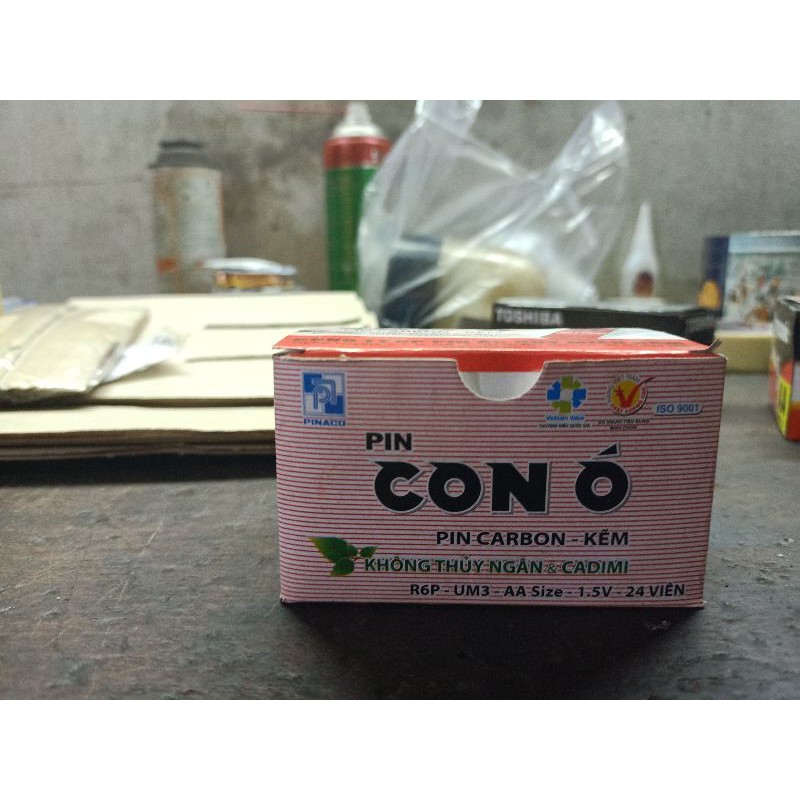 PIN CON Ó ĐỎ PINACO 2A (24 VIÊN)