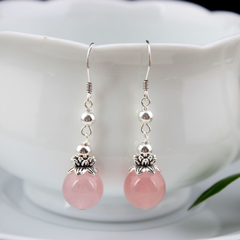 Charm ốp hoa sen 2 đầu lớn nhỏ - Charm Bạc 925 - Mã CA051
