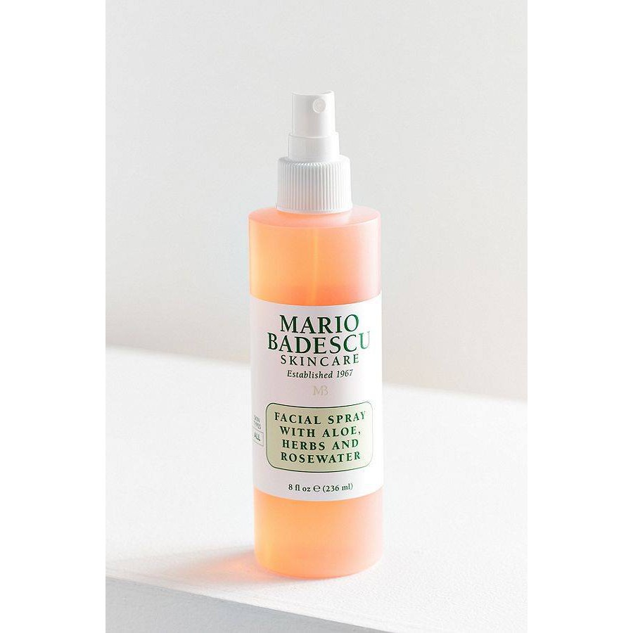 Xịt dưỡng Mario Badescu Facial Spray With Aloe Herbs And Rosewater (Hàng xách USA)