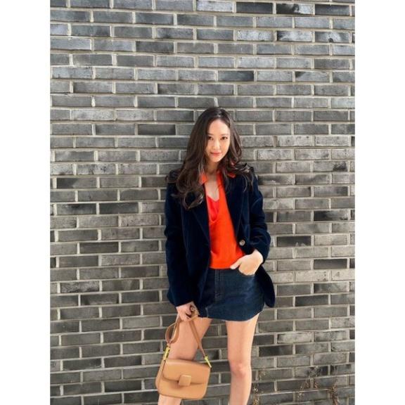 Túi  khoá vuông 5 màu size 21 chuẩn xuất sịn kèm video ảnh thật hàng cao cấp