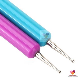 Cọ 2 đầu Vẽ Gel - Chấm bi