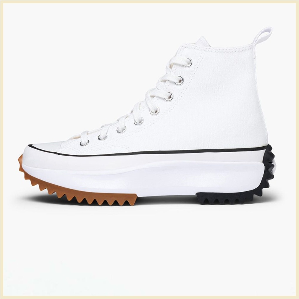 Giày Sneaker converse run star hike high white ( full box)