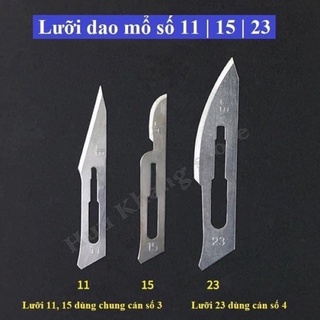 Cán dao mổ,lưỡi dao