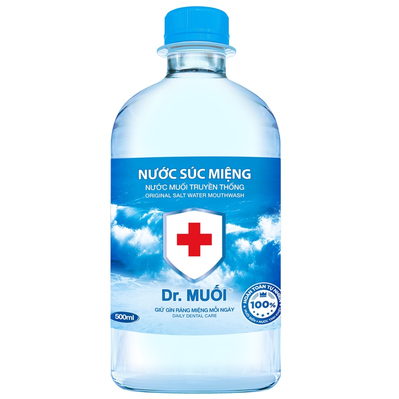 Nước súc miệng DR.Muối Vỏ chanh/ Truyền thống 1000ml