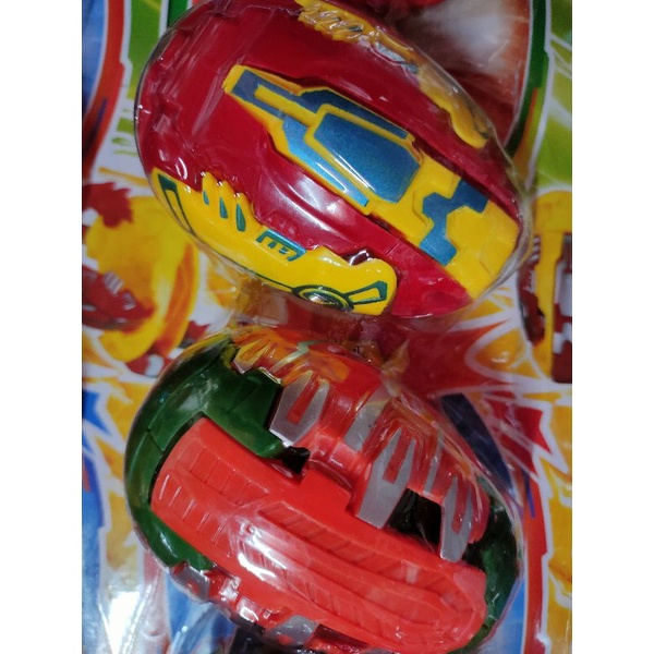 vỉ 18 quả trứng biến hình robot khủng long loại VIP, egg to dinosaur 🦕