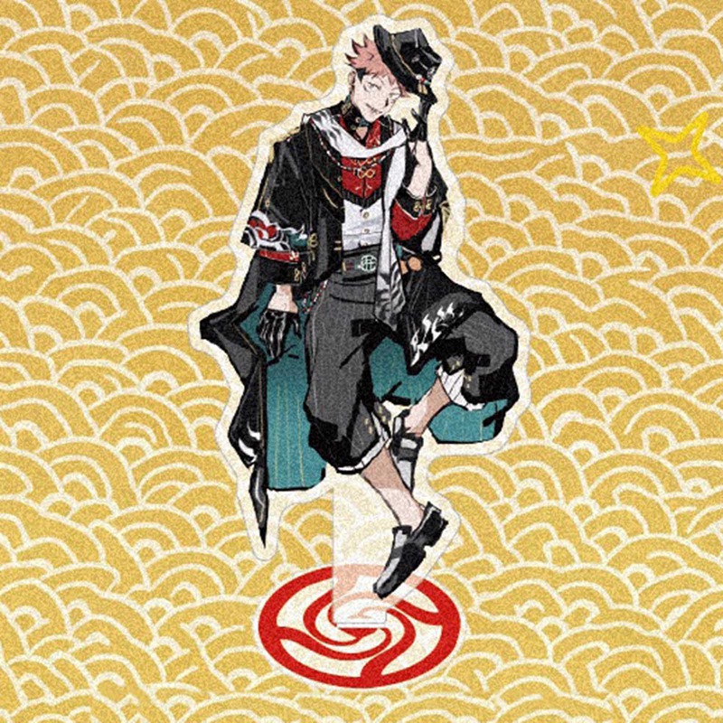 Giá Đỡ Trưng Bày Đồ trang trí Nhân Vật Jujutsu Kaisen Sukuna Itadori 15cm