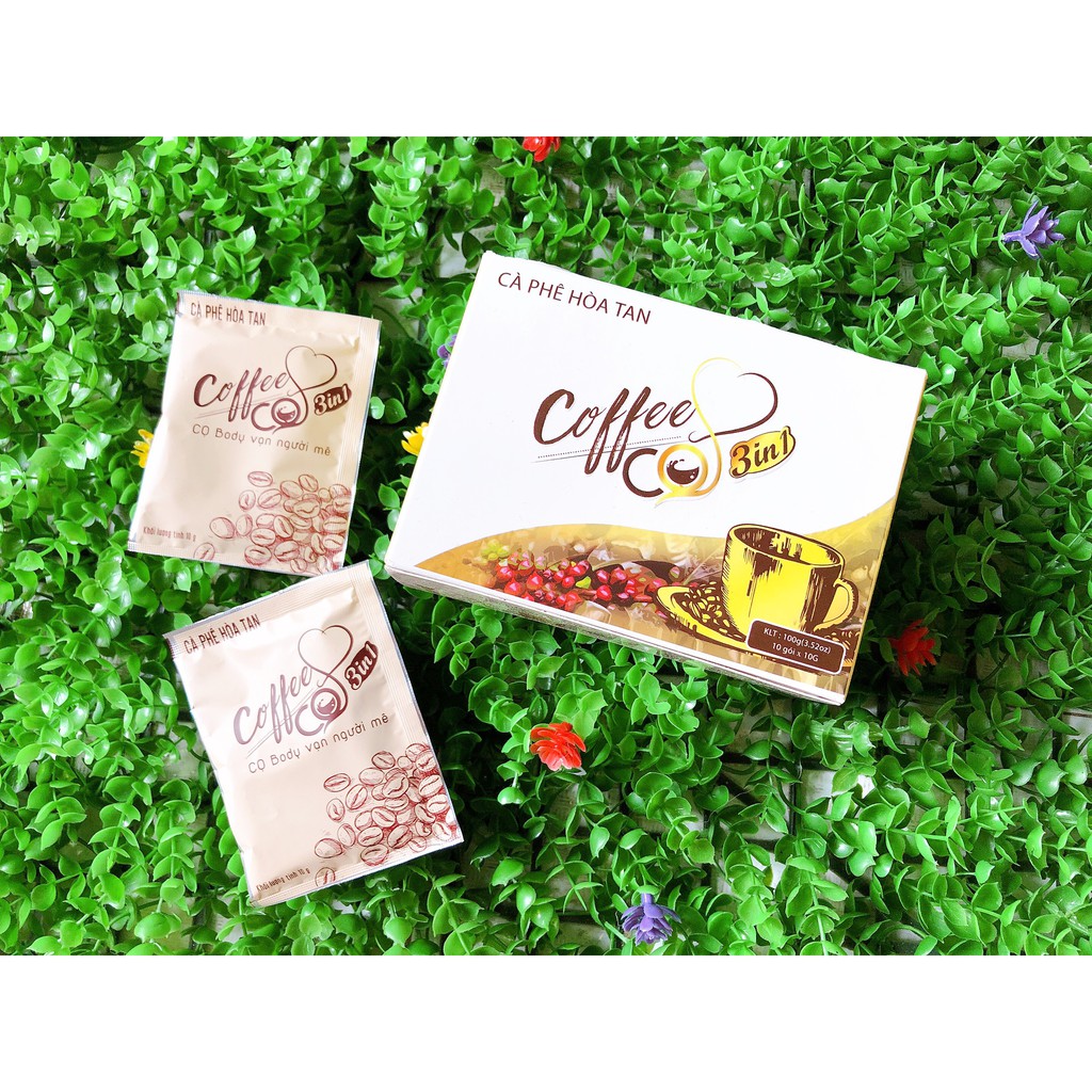 Cafe Giảm Cân CQ SLIM COFFEE 3 in 1 chính hãng100%