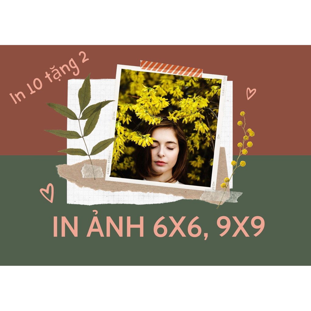 In ảnh 9x9 theo yêu cầu, in ảnh polaroid nét ảnh đẹp