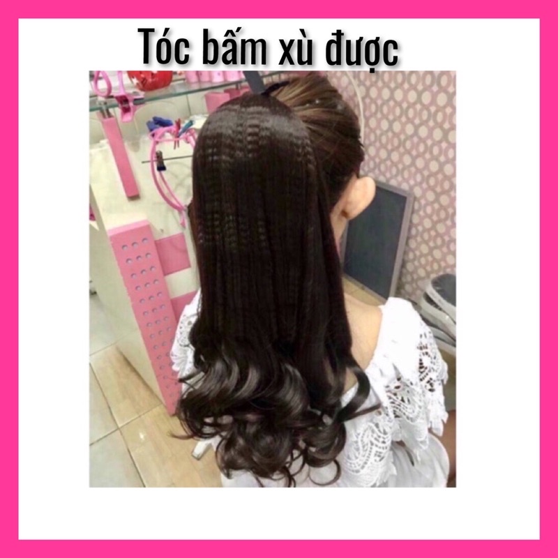 tóc giả cột xoăn ❇️FREESHIP ❇️TÓC GIẢ NỮ CỘT XOÁN DÀI dài 60cm ❇️