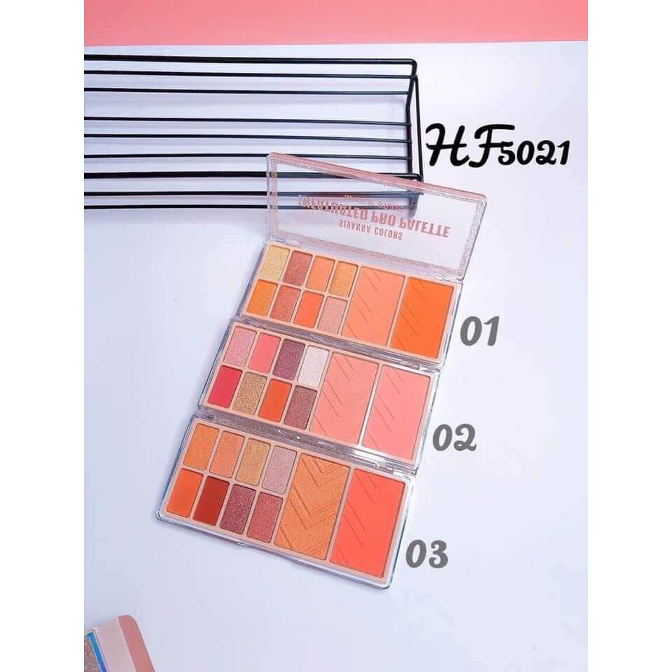 [Auth Thái] Set Phấn Mắt - Má Hồng Sivanna Colors Infatuated Pro Palette HF5021