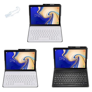 Bao Da Máy Tính Bảng Kèm Bàn Phím Bluetooth Không Dây Cho Samsung Galaxy Tab A 10.5 2018 El Sm-T590 / T595 / T597