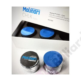 [SIÊU THỊ BIDA] Lơ Molinari hộp 6 viên [Cục lơ/Gôm/ Tẩy]