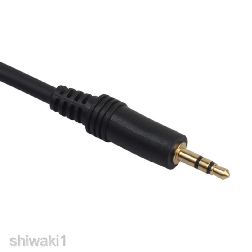 Dây cáp micrô chuyển đổi âm thanh từ đầu 3.5mm sang đầu XLR cho đàn guitar